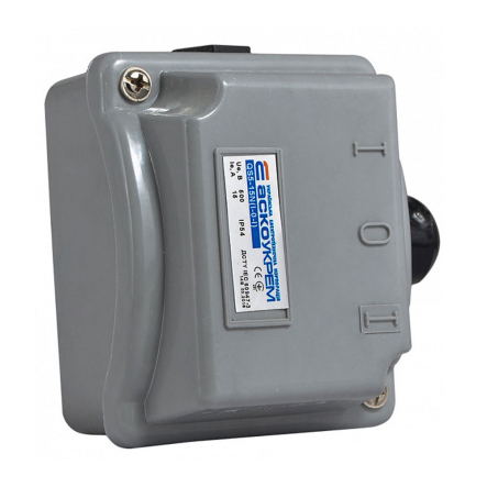 Рубильник АСКО-УКРЕМ QS5-15N, 1-0-1 реверсивный 15А, A0100010002