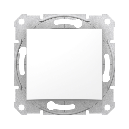 Кнопка Schneider Electric Sedna, біла, SDN0700121 - 1