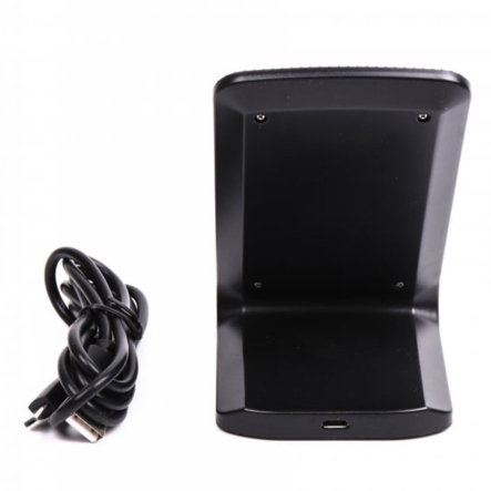 Беспроводное зарядное устройство Fast Charge, Maxxter M-QIF-01, черное
