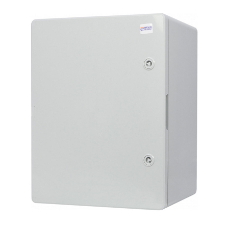 Корпус АБС-пластик АСКО-Укрем, ударостойкий, с монтажной панелью, непрозрачные дверки, 40*50*24, ІР65, A0270010021