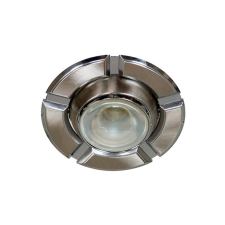 Світильник точковий поворотний Feron 098, R50, Е14, перловий/хром - 1