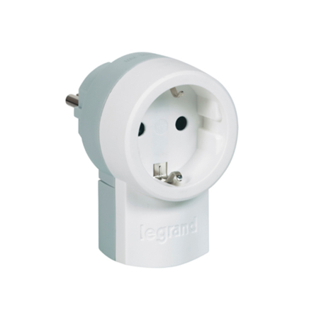 Вилка с гнездом Legrand, 2P+PE, 16А, 050462 - 1