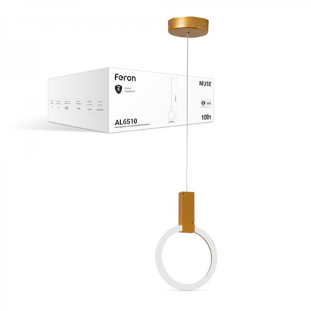 Світильник світлодіодний Feron, AL6510, MUSE, 10W, 620Lm, 4000K, 7506 - 1