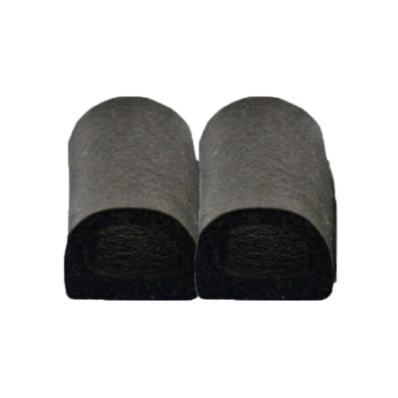 Уплотнитель самоклеящийся Technics 10х12мм, 50м, чёрный, 10-781 - 1