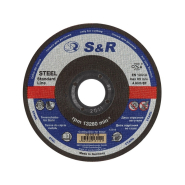 Круг зачистной по металлу S&amp;R А 30Т 230х22, 2х6,0 мм, 120054230