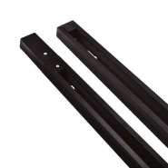 Шинопровід однофазний FERON, CAB1000, для трекових світильників, 1м, чорний, 5821