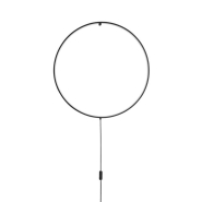 Бра светодиодное Nova Luce Ring Sandy Black Alu&amp;Acrylic18W, 230V, 3000K, 45x2 см, 9108312