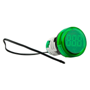 Вимірювач температури цифровий врізний АСКО-УКРЕМ ED16-22WD -25°С - 150°С (зелений), A0190010046