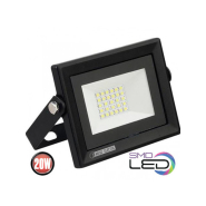 Прожектор LED HOROZ Electric ASLAN-20, 20W, 6400K, ІР65, 1600Lm, 068-010-0020-010