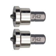 Набор бит для г/к РН2 6,3х25мм CrV,2шт VOREL