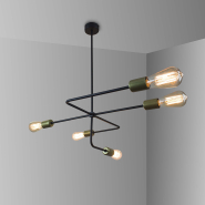 Люстра Imperium Light Pipeline 5 ламп, 60 Вт, 101568.05.1