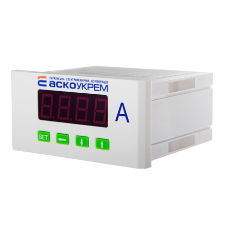 Амперметр цифровой АСКО-УКРЕМ 5А АС 96х48, ЦА-5, A0190010123