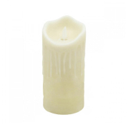 Нічник свічка LED Lemanso LM36008, 75*150мм RGB 3xAAA (немає в компл.) IP20, (+ пульт, еф. полум'я)