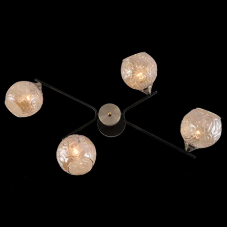 Люстра VALESO V XA1488/4 BK+AB