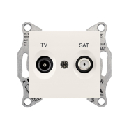 Розетка TV/SAT 1dB Schneider Electric Sedna, слонова кістка, SDN3401623