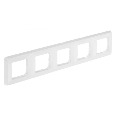 Рамка 5 постов Legrand Cariva, 773655, белая - 1