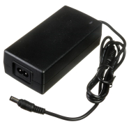 Блок питания пластиковый 12V 6А - 72W со штекером и кабелем 5.5х2.5 мм IP20 AVT, 1013433