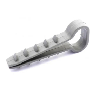 Дюбель-ялинка, затискач, для плоского кабелю D10мм