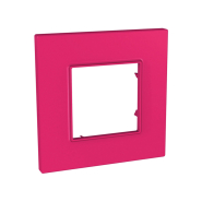 Рамка 1-місна, Pink Schneider Electric Uniсa QUADRO рожевий, MGU4.702.27