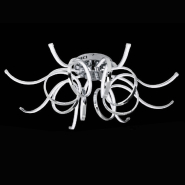 Люстра LED VATAN light 1092/8+8 хром 144W