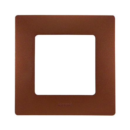 Рамка 1 пост Legrand Etika, 672571, какао - 1