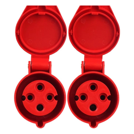 Розетка переносна 4х32 силова ElectroHouse, EH-PSM-432 - 1