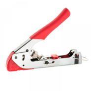 Инструмент опрессовочный HT-H518G для компрессионных разъемов F, BNC, RCA