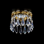 Светильник точечный ART GLASS, MR16, SPOT17 CE, золото