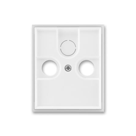 Центральная пластина для розетки телевизионной ТВ+Р+SAT - 1