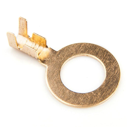 Наконечник разрезной кольцевой TAKEL DJ431-10B (1-1,5/10), без изоляции, упак. - 100 шт. - 1