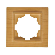 Рамка EL-BI Zena одинарна, береза, 608-012700-271