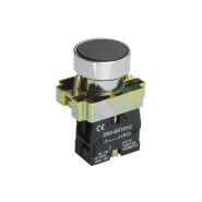 Кнопка IEK LAY5-BA21, без подсветки, чёрная 1з