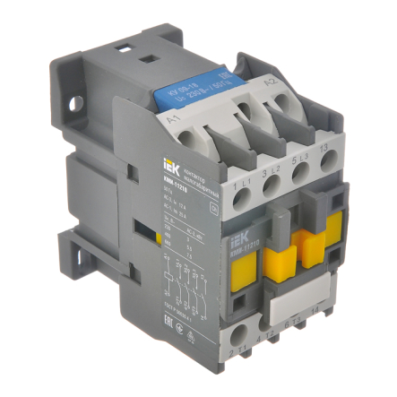 Контактор IEK КМІ-11210, 12А, 380В, 1НО, KKM11-012-400-10 - 1