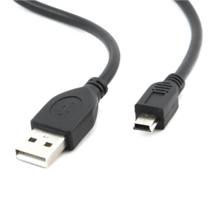 Кабель Gembird CCP-USB2-AM4P-6 mini USB2.0, A-папа/mini USB 4-пин, 1.8 м, премиум - 1