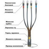 Муфта кабельная ПКВттп-3 х (150-240)-1 (наконечник AL) - 1