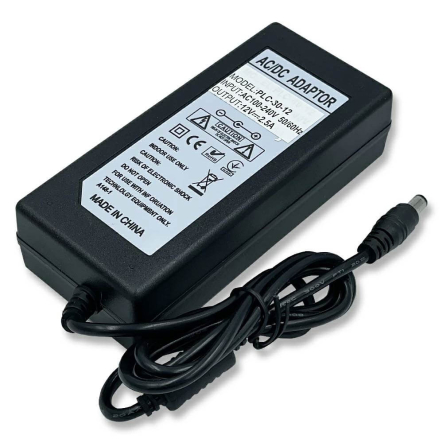 Блок питания Biom PLC-30-12, 30 Вт, 12 В, 2.5 А, PLC, IP20, 23302