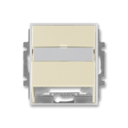 Центральная пластина для коммуникационной розетки