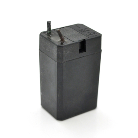 Акумуляторна батарея MERLION AGM GP135, 4 В, 0,4 Аг, 25,5x19,7x48 мм, клеми під пайку - 1