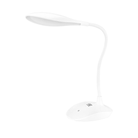 Настільна лампа акумуляторна HOROZ Electric ASLI 9W 8-45-130Lm 4500K 3,7V/1200mAh біла - 1