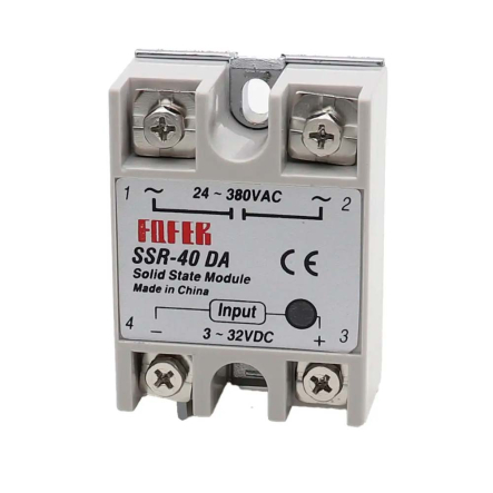 Реле твердотельное FQFER SSR-40DA, 40A, 24-380B AC - 1