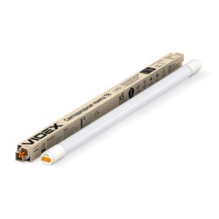 Лампа LED VIDEX, 9 Вт, 4100K, G13, 220 В, T8 - 1