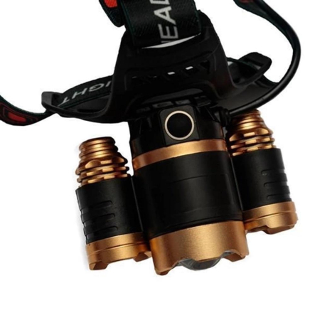 Фонарь налобный LUXEL 4W IP44 4 режима роботы