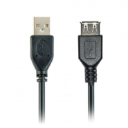 Подовжувач Cablexpert CCP-USB2-AMAF-6, USB 2.0, AM/AF, 1.8 м, преміум