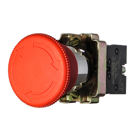 Кнопка безопасности, Возврат поворотом ХВ2-BS542, АСКО-УКРЕМ, A0140010017