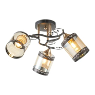 Люстра VALESO V 6387-3 BK+FG