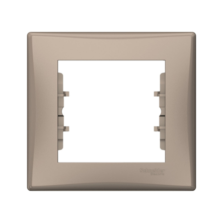 Рамка 1 пост Schneider Electric Sedna, титан, SDN5800168 - 1