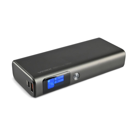 Павербанк (УМБ) VIDEX VPB-323 PD100W, 20000mAh, Black - 8