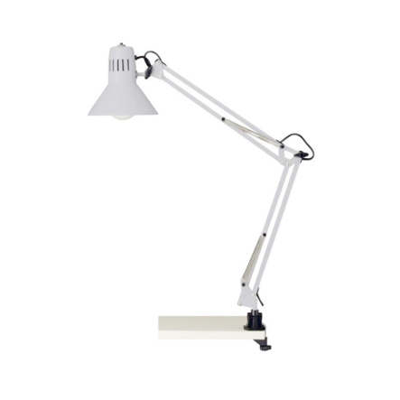 Настільна лампа Lemanso LMN093, 60W, E27, 20Вт, для LED ламп, біла - 1