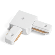 Конектор кутовий FERON, LD1001, для шинопроводу однофазного, білий, 5826