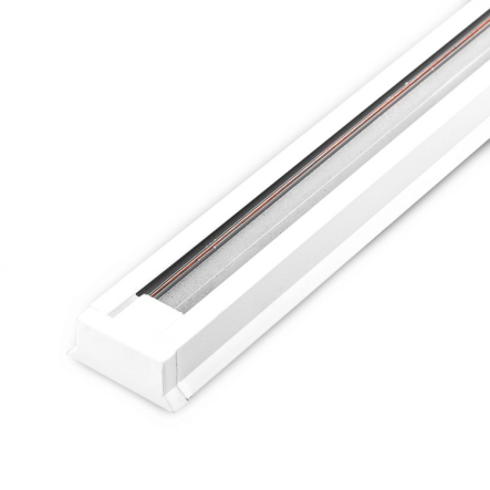 Шинопровід, Feron, CAB1000, однофазний для трекових світильників, білий, 1м - 1